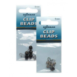Segtukai Drennan Clip Beads, 4 mm, 5 vnt