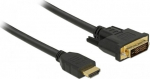 Delock 85652, HDMI/DVI-D, 1 m