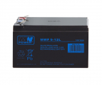 MWPower akumuliatorius MWP 12V 9Ah F2(250) AGM, 12 metų