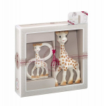Vulli rinkinys kramtukas Sophie la Girafe + kramtukas su žiedais 000001