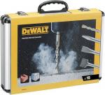 Dewalt grąžtų SDS+ 5-12mm ir kaltų rinkinys DT9679, 15 vnt.
