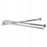 Cinkuotas medvaržtis 5x80mm &scaron;e&scaron;iakampiu kotu
