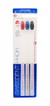 Dantų &scaron;epetėliai Swissdent Colours Soft Medium 3 vnt.