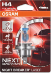 Automobilinė lemputė Osram Night Breaker Laser (Next Generation) H4, 1 vnt.