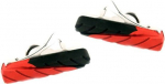 Stabdžių kaladėlės Clarks CP471 SZOSA 52mm, juodos/raudonos