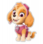 Vaiki&scaron;kas sienų lipdukas Paw Patrol Skye