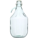 Stiklinis butelis su vielos kam&scaron;čiu Dama, 5 L