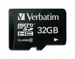 "verbatim" atminties kortelė "micro secure digital card premium", 32 gb, micro sdhc, 44013, uhs-i u1 (10 klasė)