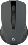 "defender" pelė "accura mm-935", 1600dpi, 2,4 [ghz], optinė, 4 but., belaidė, pilka, 2 vnt. aaa, nanopriimtuvas, veikimo nuotolis 10 m