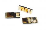 USB laikmena dekoruota gintaru