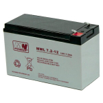 MWPower MWL 12V 7.2Ah F2(250) AGM akumuliatorius, 10-12 metų