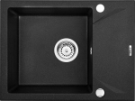Deante granitinė virtuvinė plautuvė Deante Evora ZQJ G11A, Graphite