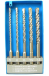 Proline Sds Plus grąžtai betonui 5-12mm, 160mm, 5 vnt. rinkinys
