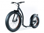 Paspirtukas Kickbike Fat Max, juodas