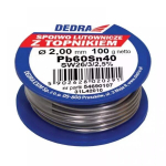 Lydmetalis su fliusu, 2.0mm, 100g, 40%sn, pb60sn40