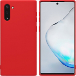 Nillkin Samsung Galaxy Note 10 guminis apsauginis dėklas, raudonas