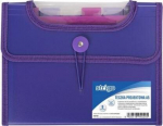 V-file A5 segtuvas su skirtukais, violetinis