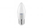 LED lemputė C30, E27, 6W, 520lm, 3000K, 180-250v, 160&deg;