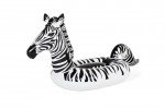 Pripučiamas plaustas su LED ap&scaron;vietimu Bestway Lights 'n Stripes Zebra, juodas/baltas