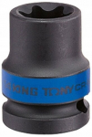 Smūginė Torx E18 1/2" galvutė King Tony 457518m