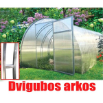 &Scaron;iltnamis Stipruolis Extra 3x4 arkinis su dvigubomis arkomis