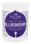 Kaukė sausiems plaukams su mėlyniu ekstrauktu Kallos Blueberry, 1000 ml