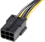 StarTech, PCIEX68ADAP PCIe 6-pin - PCIe 8-pin, 0.15 m