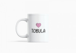 Puodelis Tobula, baltas