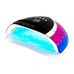 LED UV nagų lempa - Glow YC-57, mėlyna rožinė, 268w