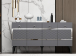 Konsolė Ipek - Anthracite, Silver