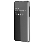 Plastikinis atverčiamas dėklas - juodas (Galaxy A50 / A50s / A30s)