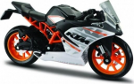 Maisto Ktm Rc390 motociklo modelis 1/18 su stovu