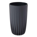 Vazonas Stripped Eco, pilkas, 30xh51cm