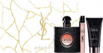Kosmetikos rinkinys Yves Saint Laurent Black Opium moterims: kvapusis vanduo EDP, 50 ml + kvapusis vanduo EDP, 10 ml + kūno losjonas, 50 ml