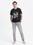 Džinsai vyrams Ombre clothing 0150 124610-7, pilki