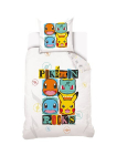 Pokemon vaiki&scaron;kas patalynės komplektas, 140x200, 2 dalių