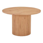 Valgomojo stalas Nordic House Boavista, 120x75 cm, rudas