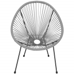 Sodo kėdė Springos GF0086, pilka