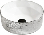 Praustuvas Mexen Clarisa, White/Silver