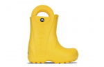 Guminiai batai berniukams Crocs, geltoni, 33.5
