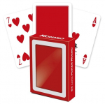 Poker Club F/N kortos (raudonos) Modiano