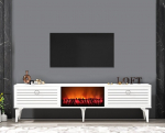 TV staliukas Kalune Design Arona, baltas