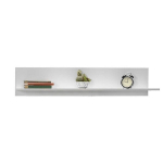 Sieninė lentyna Kalune Design Raf-11-Dd-1, balta