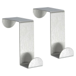 Kabliukai, 2 vnt., Durų pakaba plienas 2 vnt.