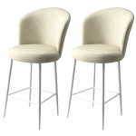 Baro kėdė (2 vienetai) Alte - Cream, White
