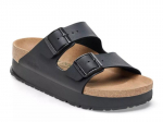 Lauko &scaron;lepetės moterims Birkenstock 1027395, juodos