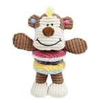 Žaislas &scaron;uniui Ebi Monkey Play Squeaker & TPR Ring, 16x19cm