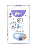 Sauskelnės Bella Baby Happy Midi 3 (5-9 kg), 70 vnt.