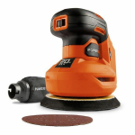 Wireless eccentric sander 20V &Oslash;125 + 1x abrasive G80 - Dual Power Powdp50400 - Delivered without battery or charger