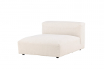 Modulinė sofa Mavi, 1 vieta, vidurinė dalis, smėlio spalvos